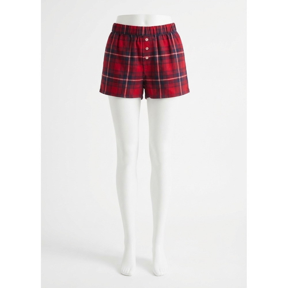 NEW Z SUPPLY boyfriend boxer shorts in haute red